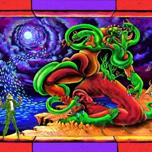 Blacklight Tapestry UV Cool Hippie Wall Decor Psychedelic Trippy Surreal Art